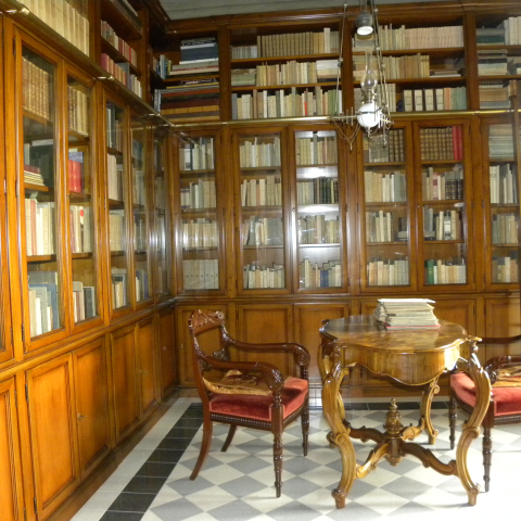 Biblioteca Dall'Ovo - scorcio biblioteca